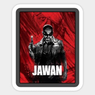 Jawan Movie l Shahrukh Khan l Bollywood movie Sticker